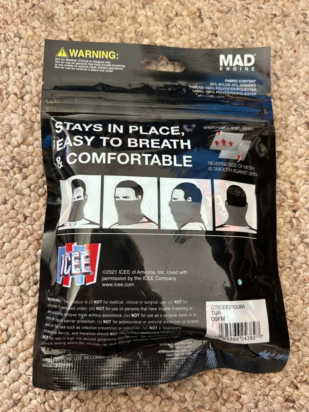 Icee Gaiter Masks